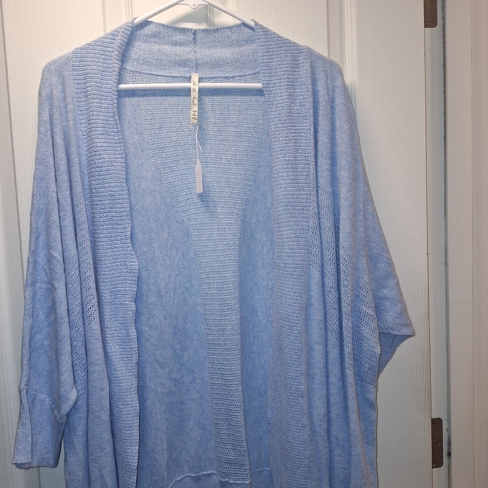 Light Blue Sweater Women's XXL